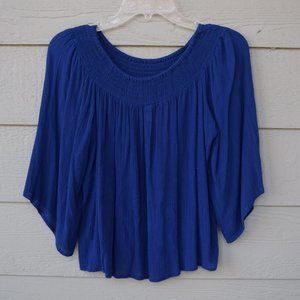 Dark blue Japna Blouse